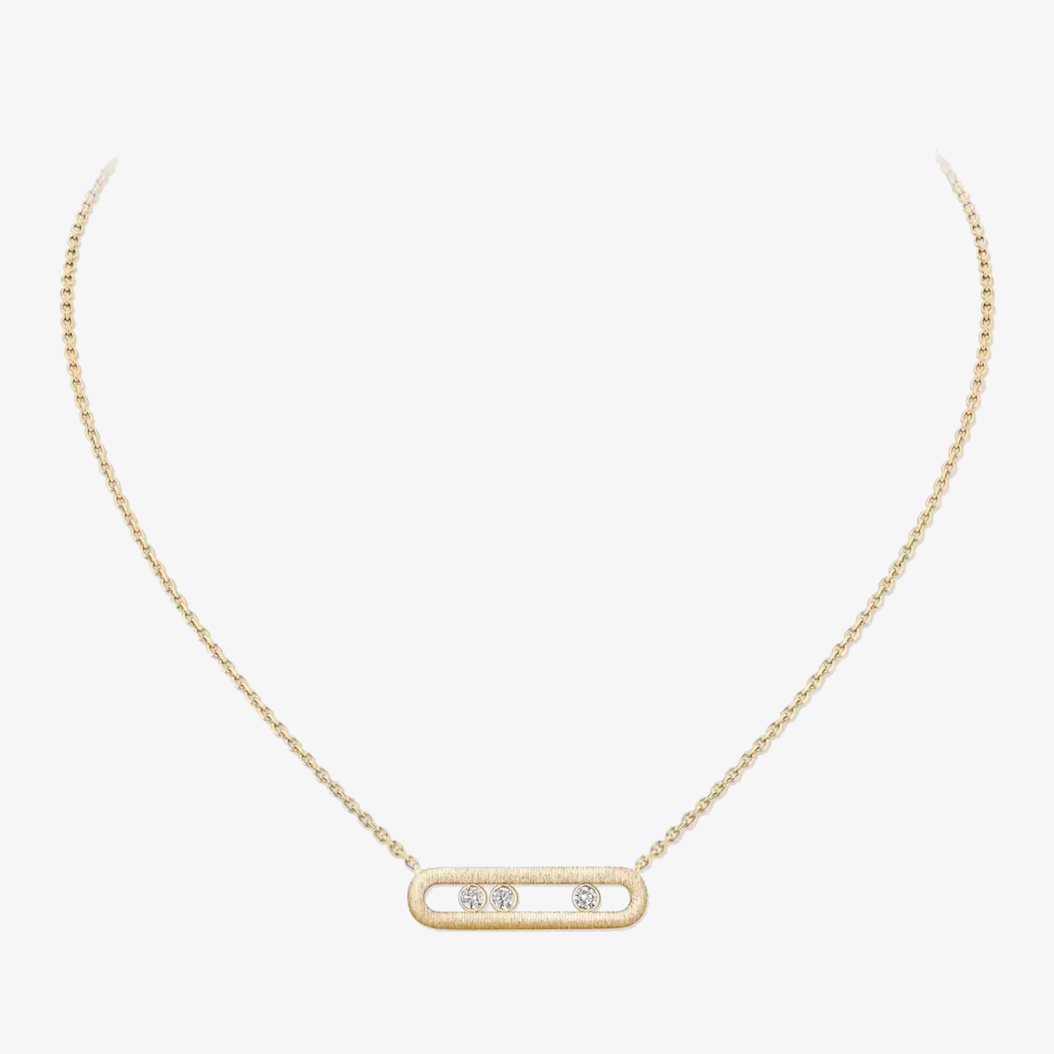 Collana Move Cisele Oro Giallo e Diamanti
