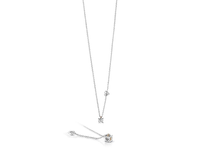 Collana con Brillanti in Oro
