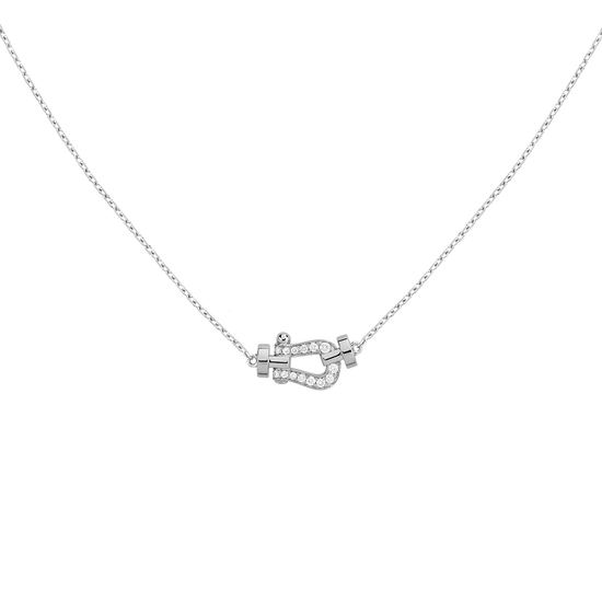 Collana Force 10 in Oro Bianco